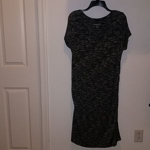 Maternity dress with rouched sides. WORN ONCE!